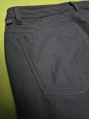 lululemon athletica Black Performance Leggings with Back Pocket